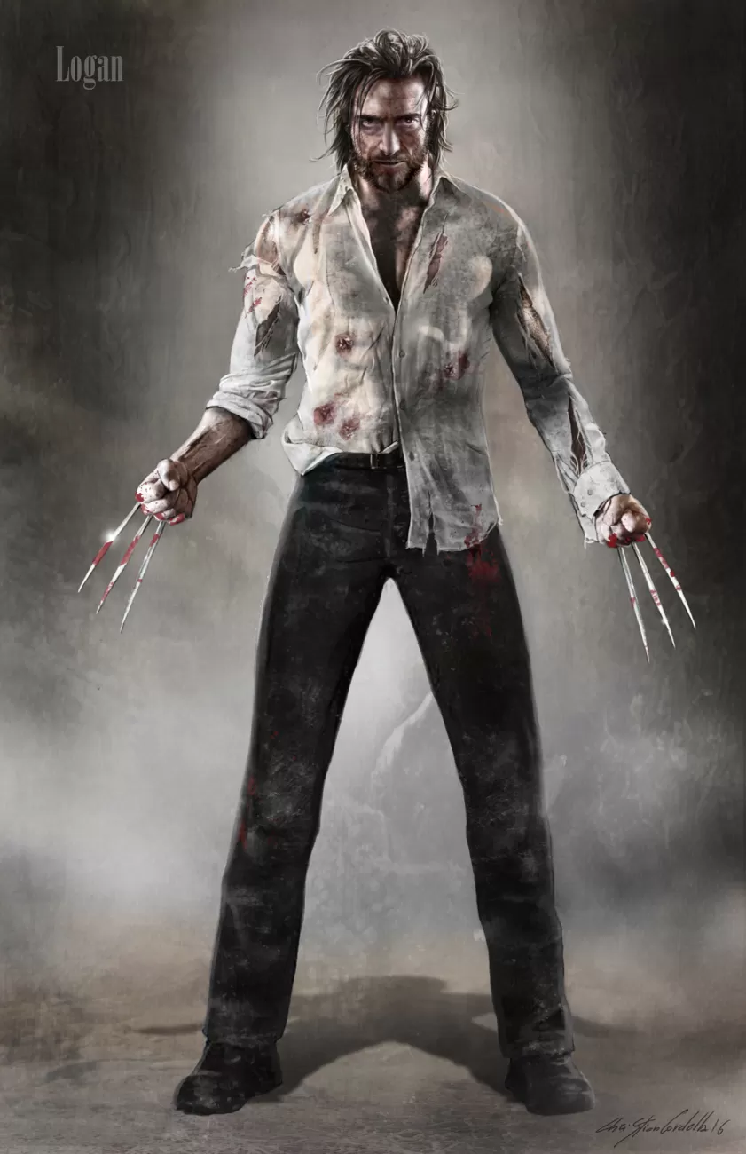 Logan Costume Concept by Christian Cordella